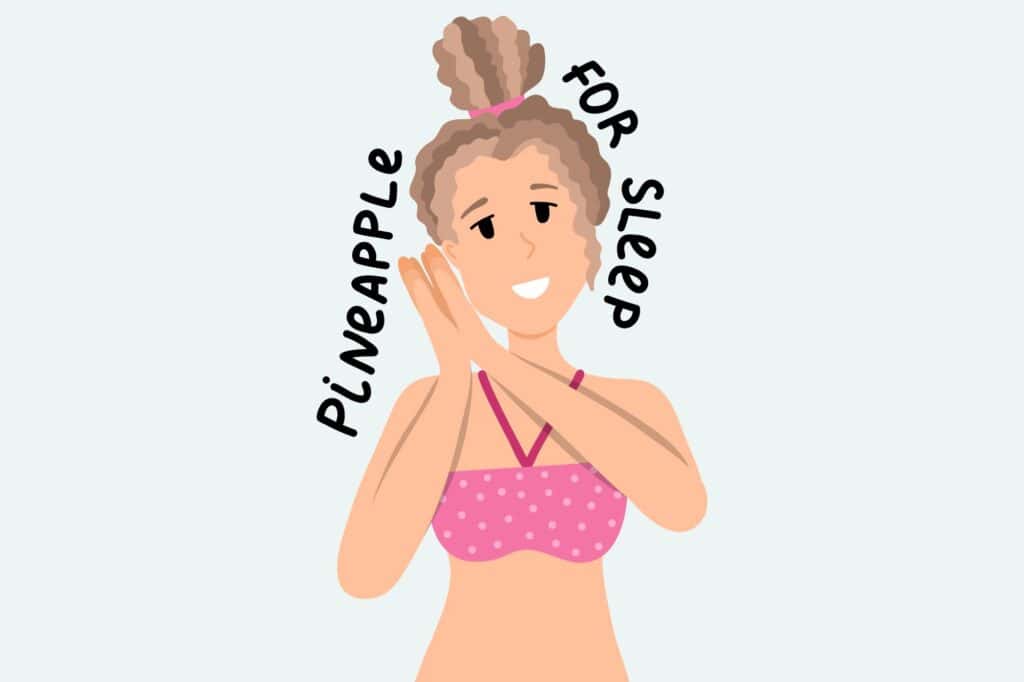 illustration of pineapple method